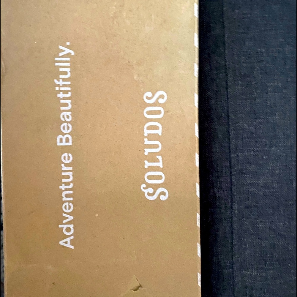 Soludos espadrille slides, size 5